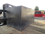 BLACK FUEL TANK