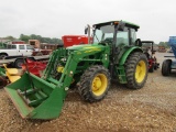 6115D JOHN DEERE TRACTOR W/ LOADER AND SPEAR