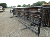 24FT SELF STANDING HD PANEL W/ 10FT GATE