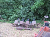 4 ROW OLIVER CORN PLANTER W/ EXTRA BOXES AND PLATES