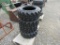 (4) NEW 10-16.5 SKID STEER TIRES - ALL ONE PRICE