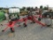 4 BASKET WALTON HYDRAULIC FOLD TEDDER