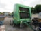 566 JOHN DEERE ROUND BALER W/ MONITOR