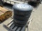 (4) NEW 205/75R15 TRAILER TIRES ON 5 LUG RIMS - ALL ONE PRICE