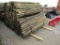 APPROX (100) 3''X7' TREATED FENCE POST