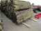 APPROX (100) 3''X7' TREATED FENCE POST