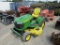 X758 JOHN DEERE TRACTOR W/ BELLY MOWER