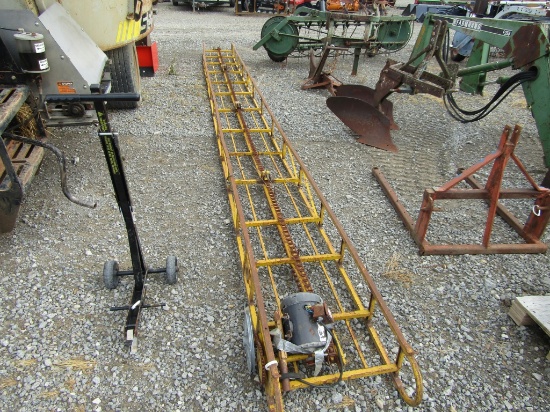 24FT SNOWCO HAY ELEVATOR W/ MOTOR
