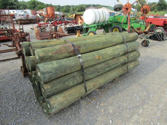 APPROX (20) 8''X8' TREATED FENCE POST