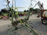 4 BASKET KRONE HYDRAULIC FOLD TEDDER