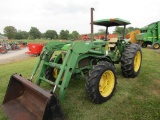 2555 JOHN DEERE TRACTOR W/ LOADER