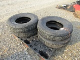 (4) NEW 235/85R16 TRAILER TIRES - ALL ONE PRICE