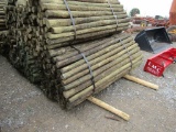APPROX (100) 3''X7' TREATED FENCE POST