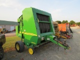 567 JOHN DEERE ROUND BALER W/ MONITOR