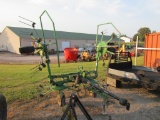 4 BASKET FRONTIER HYDRAULIC FOLD & TILT TEDDER