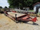 24FT BUMPERHITCH TRAILER - NO TITLE