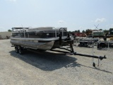 2018 PRINCECRAFT TRITIOON BOAT 23FT W/ NEW TRAILER