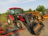 T654 TYM TRACTOR W/ CAB AND LOADER