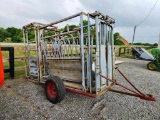 TRANSPORT CATTLE SQUEEZE CHUTE