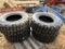 (4) NEW 12-16.5 NONDIRECTIONAL SKID STEER TIRES - ALL ONE PRICE