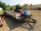 18FT BUMPERHITCH FLATBED TRAILER - NO TITLE