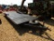 22FT BUMPERHITCH FLATBED TRAILER