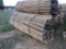 APPROX (100) 3'' X 7' TREATED FENCE POST - ALL ONE PRICE