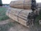 APPROX (100) 3'' X 7' TREATED FENCE POST - ALL ONE PRICE