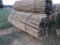 APPROX (100) 3'' X 7' TREATED FENCE POST - ALL ONE PRICE