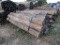 APPROX (20) 8'' X 8' TREATED FENCE POST - ALL ONE PRICE