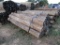APPROX (20) 8'' X 8' TREATED FENCE POST - ALL ONE PRICE