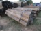 APPROX (20) 8'' X 8' TREATED FENCE POST - ALL ONE PRICE