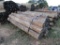 APPROX (20) 8'' X 8' TREATED FENCE POST - ALL ONE PRICE