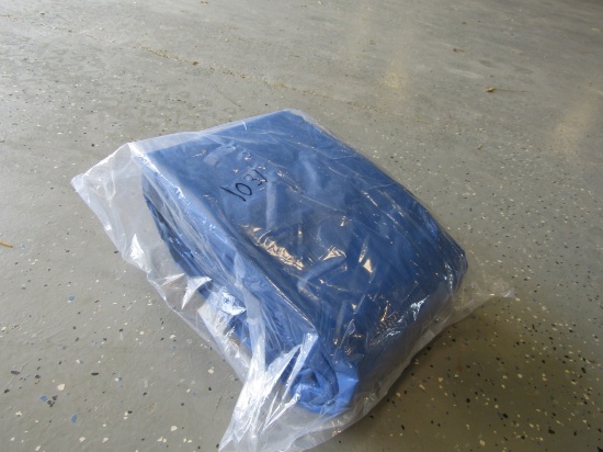20'X25' BLUE TARP W/ 100' 550# PARACORD