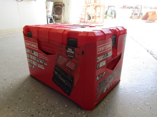 CRAFTSMAN 268PC RATCHET/SOCKET SET - 1/4" 3/8" 1/2" DRIVES