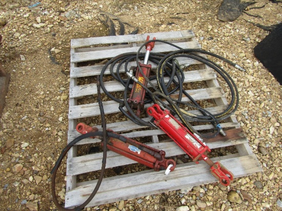 (3) HYDRAULIC CYLINDERS - ALL ONE PRICE