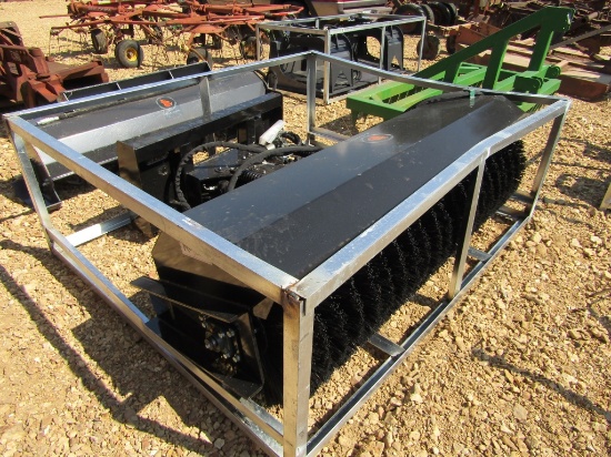 UNUSED 72'' WOLVERINE QT ANGLE SWEEPER