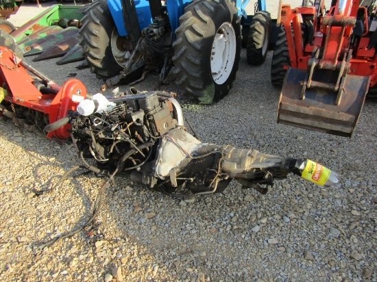 12V CUMMINS ENGINE W/ TRANS