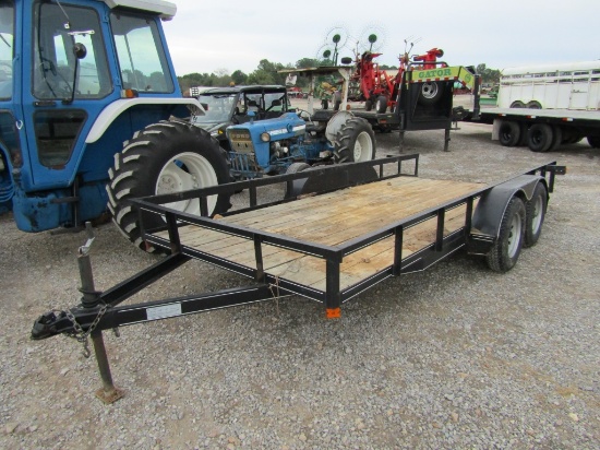 2020 P&T 16FT BUMPERHITCH TRAILER W/ TITLE