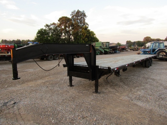 40FT GOOSENECK FLATBED TRAILER
