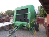 567 JOHN DEERE ROUND BALER W/ NET AND MONITOR