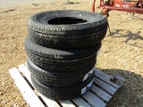 (4) NEW 235/80R16 TRAILER TIRES - ALL ONE PRICE