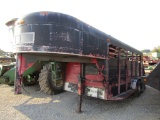 16FT GOOSENECK STOCK TRAILER - NO TITLE