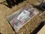 PALLET OF (10) 5/16'' 20FT G70 CHAINS & (5) RATCHET BINDERS - ALL ONE PRICE