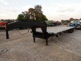 40FT GOOSENECK FLATBED TRAILER