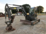 2017 ECR58D VOLVO EXCAVATOR W/ CAB