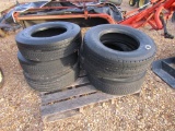 (6) 235/75R17.5 TRAILER TIRES - ALL ONE PRICE