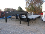 40FT GOOSENECK FLATBED TRAILER