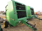 535 JOHN DEERE ROUND BALER W/ TIE BOX