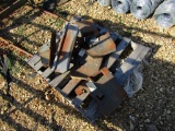 (6) KUBOTA TRACTOR WEIGHTS AND BRACKET - 6X TIMES THE PRICE